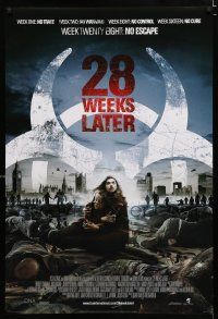 1k015 28 WEEKS LATER style B int'l DS 1sh '07 Catherine McCormack, Robert Carlyle, zombies!