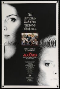 1k024 ACCUSED 1sh '88 Jodie Foster, Kelly McGillis, the case that shocked a nation!