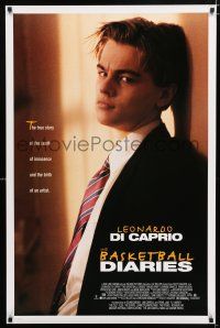 1k072 BASKETBALL DIARIES 1sh '95 Leonardo DiCaprio, based on the life of Jim Carroll!