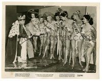 1m060 ABBOTT & COSTELLO GO TO MARS 8x10.25 still '53 Bud & Lou with Miss Universe beauty contestants