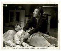 1m066 ABBOTT & COSTELLO MEET FRANKENSTEIN 8x10 still '48 Lon Chaney over Lou strapped to table!