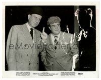 1m074 ABBOTT & COSTELLO MEET THE INVISIBLE MAN 8x10.25 still '51 fx image of Bud & Lou with him!