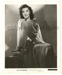 1m098 ANN RUTHERFORD 8.25x10 still '43 beautiful full-length seated portrait from Happy Land!