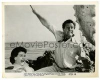 1m115 ATTACK OF THE CRAB MONSTERS 8x10.25 still '57 best close up of Garland fighting monster!