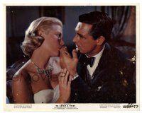 1m050 TO CATCH A THIEF color 8x10 still '55 best c/u of gorgeous Grace Kelly & Cary Grant, Hitchcock