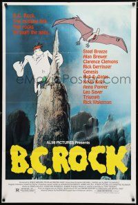 1p049 B.C. ROCK 1sh '84 Picha's Le Chainon Manquant, rocks through the ages!