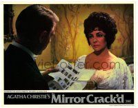 1r744 MIRROR CRACK'D English LC '81 Edward Fox reads Elizabeth Taylor threatening note!