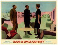 1r440 2001: A SPACE ODYSSEY LC #2 '68 Stanley Kubrick, William Sylvester w/ Rossiter & Tyzack!