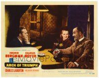 1r471 ARCH OF TRIUMPH LC #3 '47 Ingrid Bergman, Charles Boyer, from novel by Erich Maria Remarque!