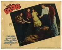 1r490 BLOB LC #5 '58 young Steve McQueen, Aneta Corsaut & othere where monster landed!