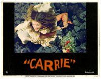 1r516 CARRIE LC #1 '76 Stephen King, Amy Irving, best card with ending spoiler!