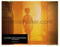 1r532 CLOSE ENCOUNTERS OF THE THIRD KIND LC #2 '77 Cary Guffey in doorway as aliens approach!