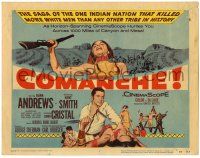 1r068 COMANCHE TC '56 Dana Andrews, Linda Cristal, they killed more white men than any other!