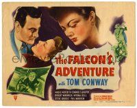 1r120 FALCON'S ADVENTURE TC '46 detective Tom Conway as The Falcon in action!