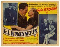 1r138 G.I. HONEYMOON TC '45 Gale Storm, Peter Cookson, funniest, lovingest romance!
