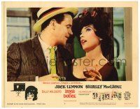 1r669 IRMA LA DOUCE LC #6 '63 c/u of Shirley MacLaine & Jack Lemmon, directed by Billy Wilder!