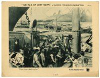 1r671 ISLE OF LOST SHIPS LC '23 Maurice Tourneur directed, cool seafaring scene!