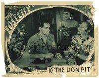 1r710 LOST CITY chapter 10 LC '35 serial starring William Stage Boyd, Kane Richmond, The Lion Pit