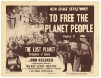 1r224 LOST PLANET chapter 10 TC '53 Columbia super-serial, To Free the Planet People!