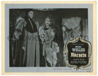 1r719 MACBETH LC #2 '48 star & director Orson Welles, William Shakespeare!