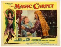 1r720 MAGIC CARPET LC #2 '51 image of sexy Arabian Princess Lucille Ball and John Agar!