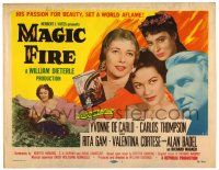 1r233 MAGIC FIRE TC '55 William Dieterle, Yvonne De Carlo, Alan Badel as Richard Wagner!