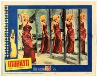 1r729 MARILYN LC #8 '63 sexy full-length Monroe with image reflected in four mirrors!