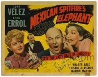 1r246 MEXICAN SPITFIRE'S ELEPHANT TC '42 Lupe Velez, Leon Errol, Walter Reed, Elisabeth Risdon!