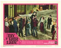 1r762 MY FAIR LADY LC #7 '64 Stanley Holloway in tuxedo says Get me to the church on time!