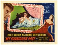 1r765 MY FORBIDDEN PAST LC #4 '51 sexy Ava Gardner is the kind of girl who made New Orleans famous