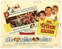 1r262 MY SISTER EILEEN TC '55 Janet Leigh, Jack Lemmon & Betty Garrett are singing from rooftops!