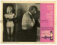 1r775 NIGHT OF THE IGUANA LC #8 '64 sexiest Sue Lyon watches Richard Burton, John Huston!