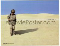 1r294 PHANTOM MENACE TC '99 Star Wars, image of Jake Lloyd as Anakin Skywalker w/Vader shadow!