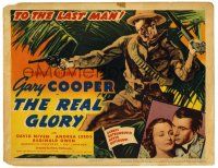 1r319 REAL GLORY TC '39 Gary Cooper, the story of a U.S. Army doctor's adventures!
