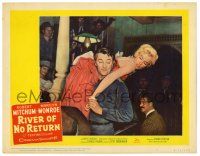 1r846 RIVER OF NO RETURN LC #3 R61 sexy Marilyn Monroe carried by Robert Mitchum!