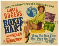 1r333 ROXIE HART TC '42 great full-length image of sexy criminal Ginger Rogers from Chicago!