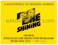1r352 SHINING TC '80 Stephen King & Stanley Kubrick masterpiece of modern horror!