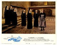 1r897 SOUND OF MUSIC LC #6 '67 Mother Superior Peggy Wood & nuns watch Julie Andrews leave convent!