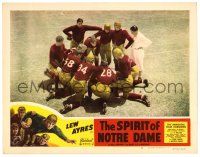 1r904 SPIRIT OF NOTRE DAME LC #2 R50 based on Knute Rockne's life, great image of football huddle!