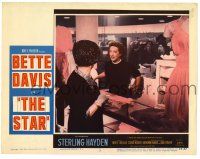 1r905 STAR LC #2 '53 great image of Hollywood actress Bette Davis throwing a fit!