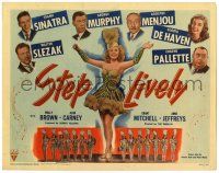 1r372 STEP LIVELY TC '44 Frank Sinatra, George Murphy, Adolphe Menjou, sexy musical!