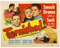 1r380 TARNISHED TC '50 Dorothy Patrick, Arthur Franz & Babra Fuller in smash drama!