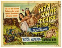1r381 TAZA SON OF COCHISE TC '54 cool images of Rock Hudson and Native American Indians!