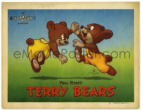 1r931 TERRY-TOON LC #4 '46 great cartoon image of Paul Terry's Terry Bears!