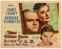 1r386 THESE WILDER YEARS TC '56 James Cagney & Barbara Stanwyck have a teenager in trouble!