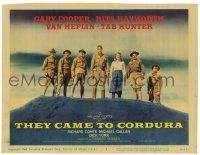 1r387 THEY CAME TO CORDURA TC '59 Gary Cooper, Rita Hayworth, Van Heflin, Mexican Revolution!