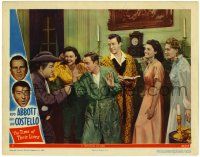 1r948 TIME OF THEIR LIVES LC #3 '46 Colonial Lou Costello pointing gun at amused Bud Abbott!