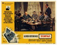 1r958 TOPAZ LC #4 '69 Alfred Hitchcock, John Forsythe, most explosive spy scandal of this century!