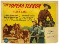 1r404 TOPEKA TERROR TC '45 cowboy Allan Rocky Lane with Linda Stirling & Twinkle Watts!