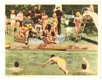 1r612 FUN IN ACAPULCO int'l LC '63 Elvis Presley singing to sexy women poolside!